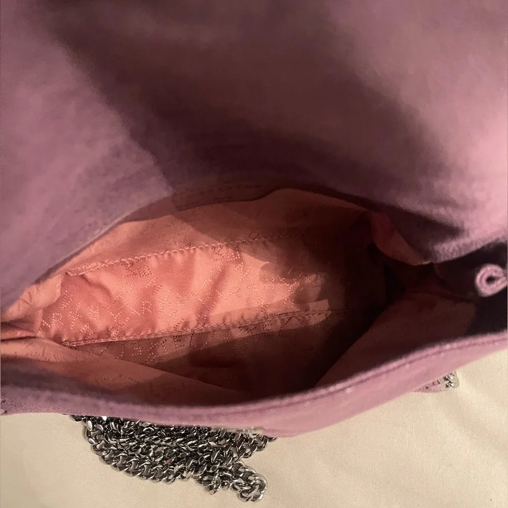 Stella McCartney purple crossbody bag. - Picture 3 of 5
